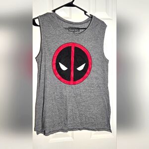 Sleeveless deadpool shirt